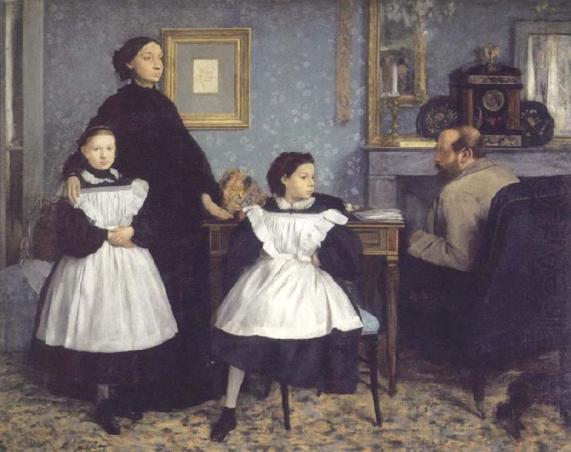the bellelli family, Edgar Degas